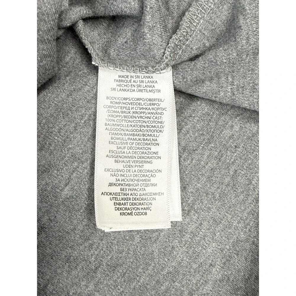 Polo Ralph Lauren Classic Fit Polo Shirt Flesh Pony Heathered Gray Men's XL